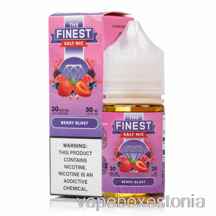 Vape Box Estonia Berry Blast - Parimatest Puuviljadest Soola Nic - 30ml 30mg